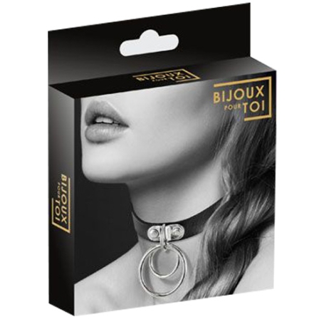 Чокер с двумя кольцами