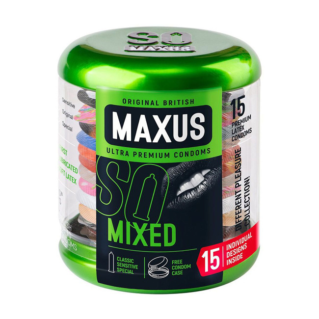 Презервативы MAXUS Mixed №15