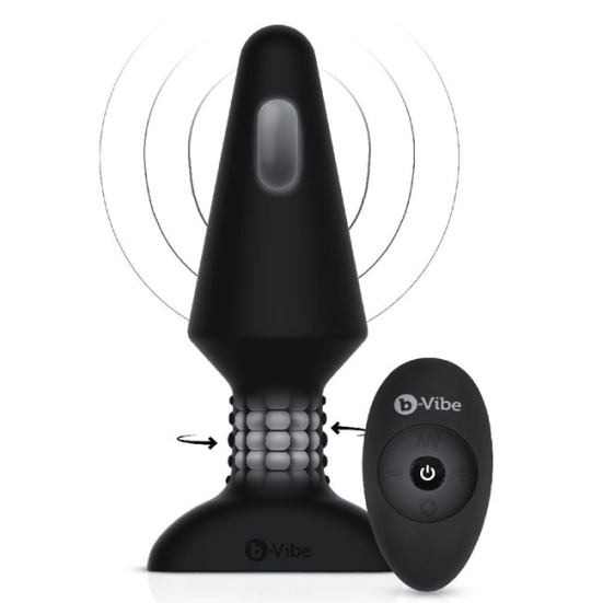 Вибро-пробка b-Vibe Rimming Plug XL