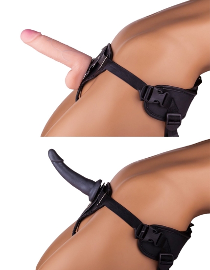 Страпон Harness 6&quot; Long - 3 насадки