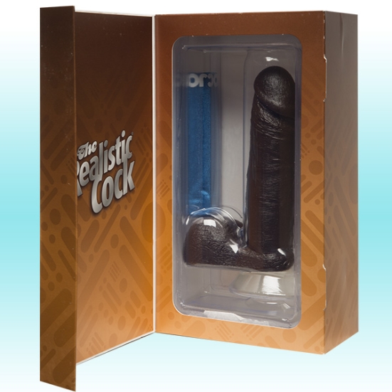 Фаллос Realistic Cock 6&quot;, Doc Johnson