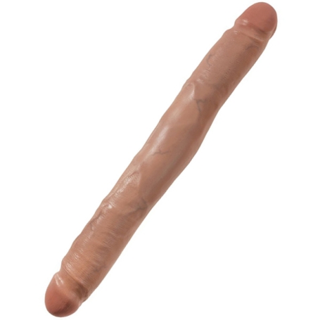 Фаллос King Cock 12" Slim Double