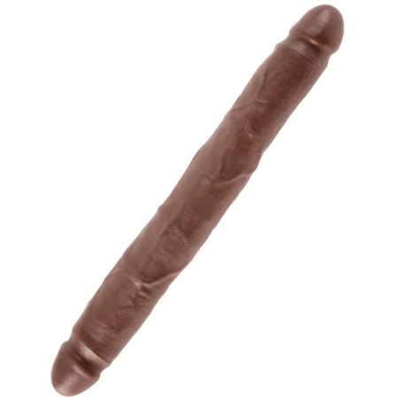 Фаллос King Cock 12" Slim Double
