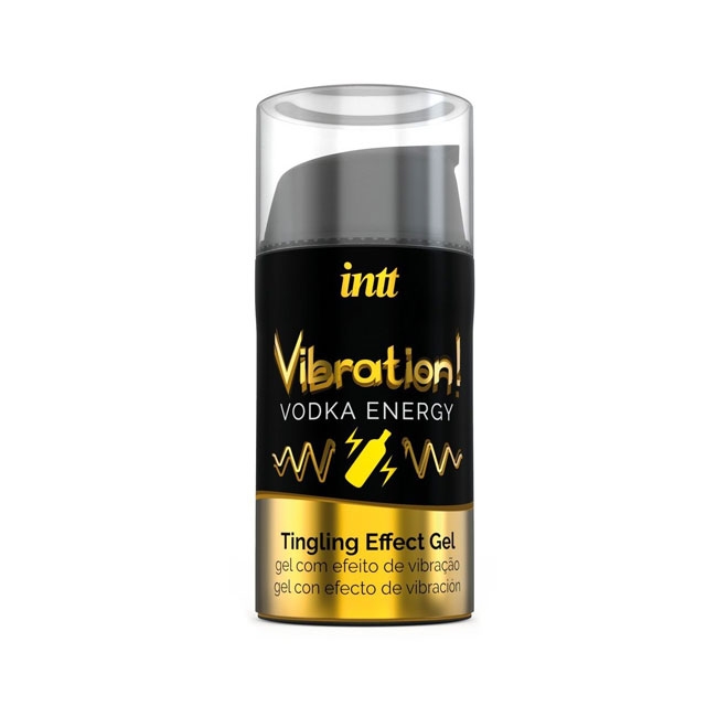Возбуждающий гель INTT Vibration! Vodka Energy