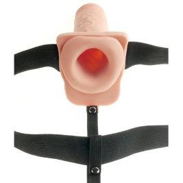 Страпон полый Pipedream 10&quot; Hollow Strap-On