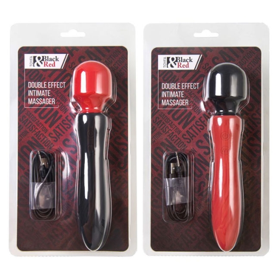 Вибратор ToyFa Black&amp;Red