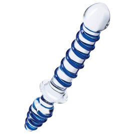 Фаллос из стекла Glas 10&quot; Mr. Swirly Double