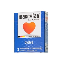 Презервативы Masculan Dotted